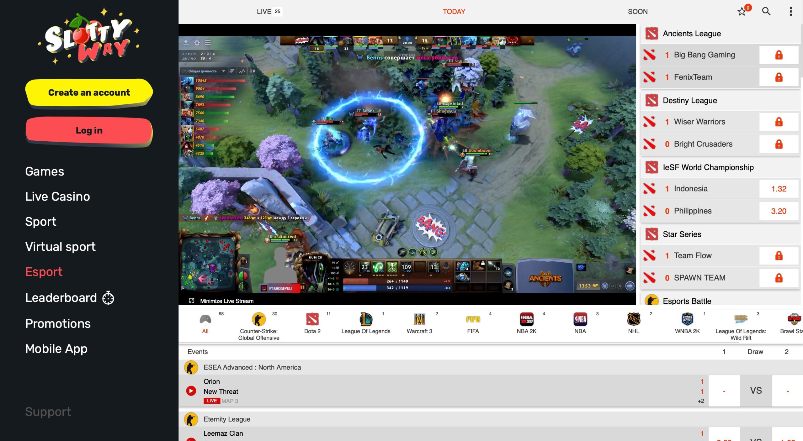 Slotty Way Esports