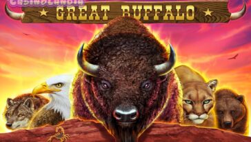 Great Buffalo Christmas Charm by Zeus Play